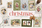 Christmas Card Templates 2025, a Card Template by 7th Avenue Designs (Thumbnail 1 of 22)