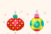 Hand-Drawn Christmas Ball Ornaments, a Decorative Illustration by MISS CHATZ (Thumbnail 3 of 3)