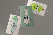 Vege Character Collection, an Illustration by Alina Sh (Thumbnail 5 of 8)