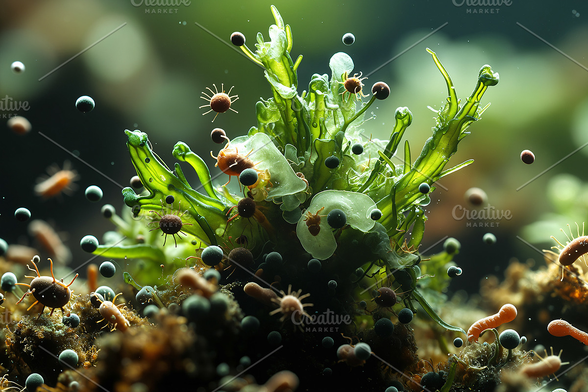 52 Fictional Microscopic Organisms, an Abstract Photo by h.utomo (Photo 16 of 52)
