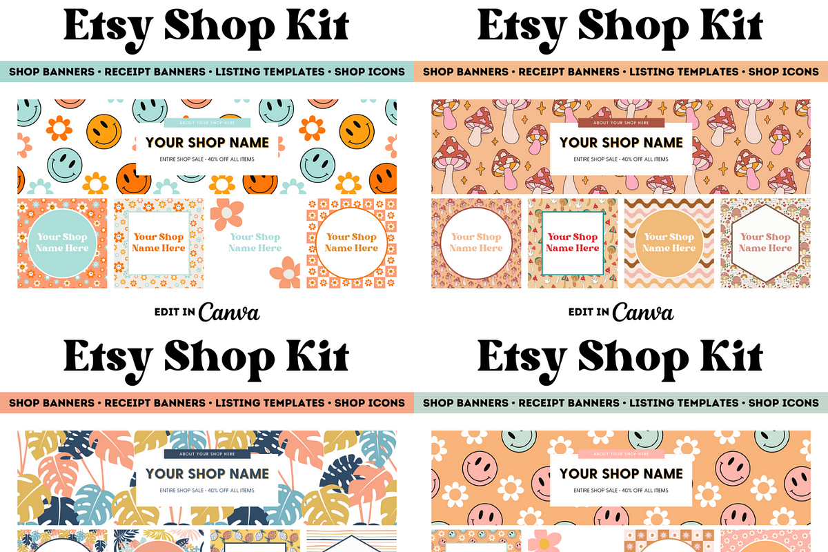 Etsy Shop Kit Mega Bundle, a Marketing Template by palmettosvg (Photo 7 of 7)
