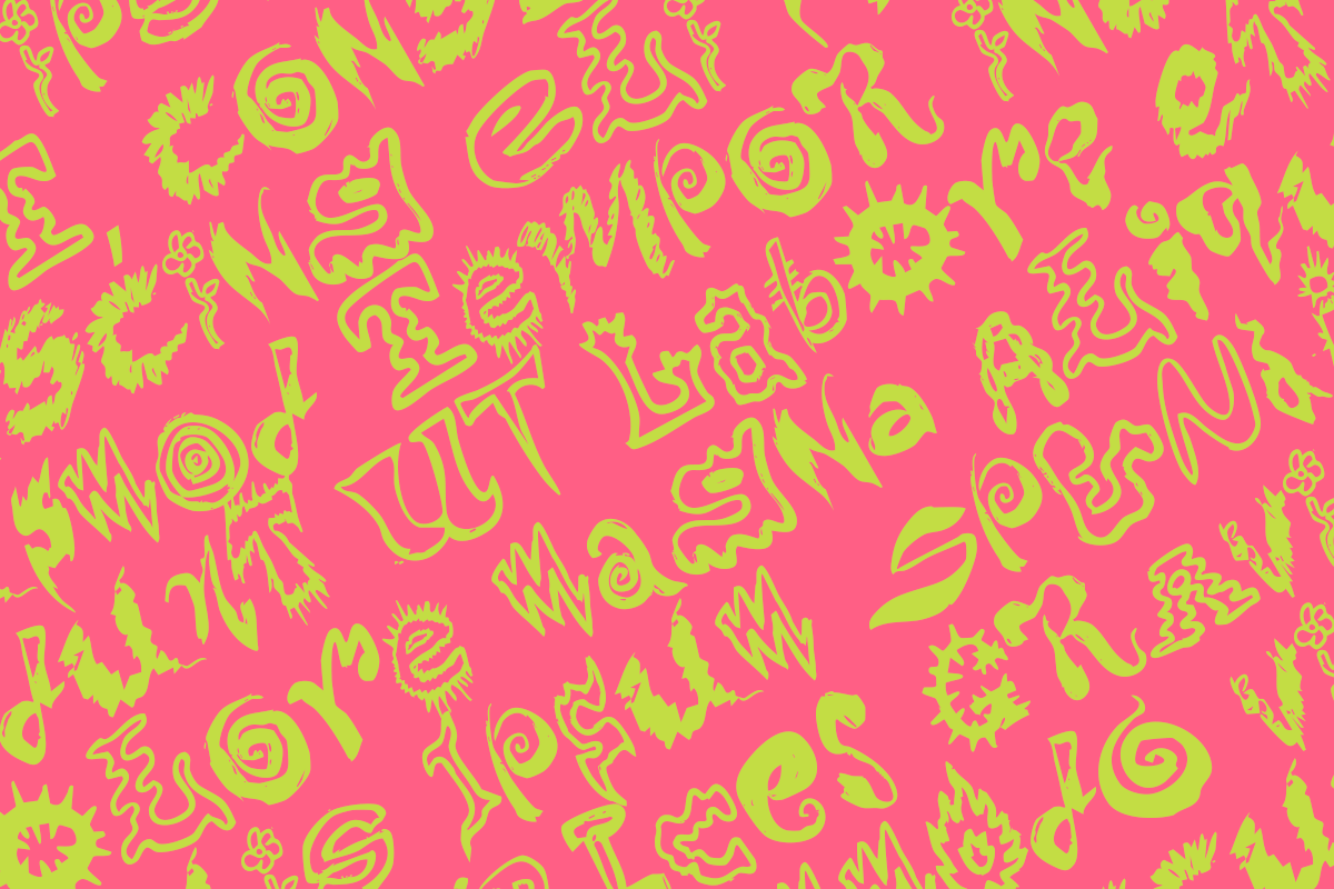 Motion Sickness Handwritten Font, a Handwritten Font by Tom Gordon Design (Photo 5 of 6)