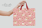 Christmas Goose Pattern, a Pattern Graphic by SirenaArt (Thumbnail 13 of 16)