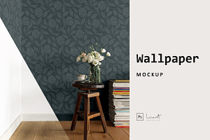 Scandi Neutral Wallpaper Mockup
