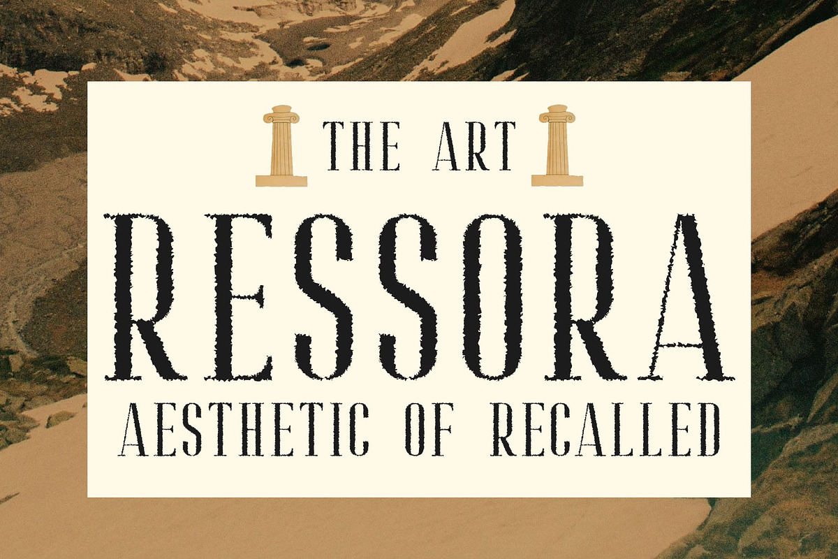 Riffle Rough, a Serif Font by Craft Supply Co. (Photo 4 of 8)