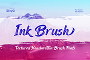 Ink Brush, Handwriting Brush Font, a Handwritten Font by Namela Studio (Thumbnail 1 of 9)