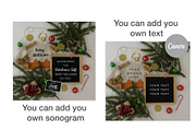 Gender neutral Baby Announcement, a Social Media Template by DigitalStorybyAnna (Thumbnail 6 of 6)