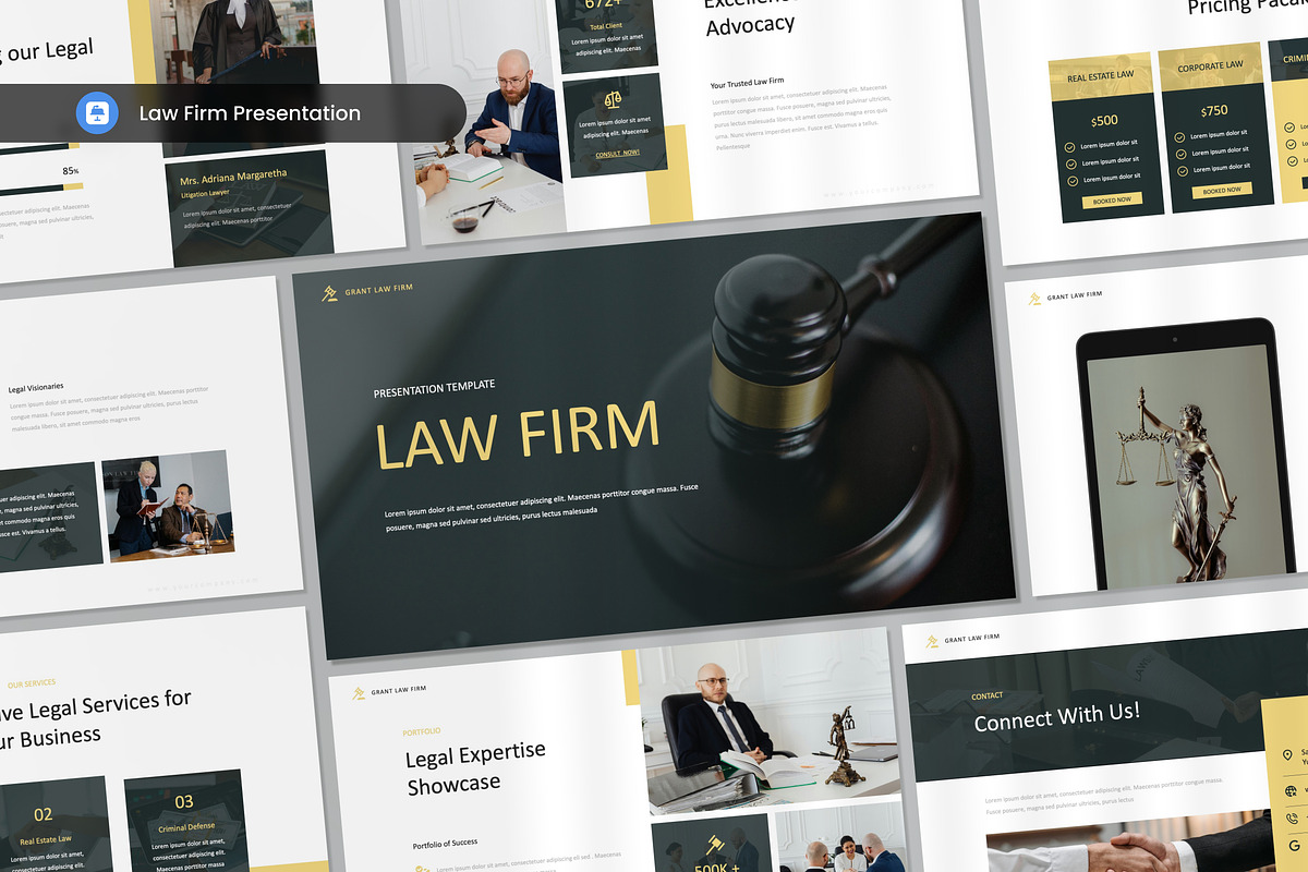 Law Firm Presentation Keynote, a Presentation Template by Antstheme (Photo 1 of 2)