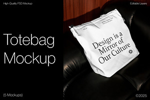 Premium Totebag Mockup Bundle