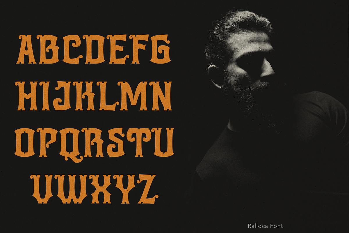 Ralloca Victorian Font, a Serif Font by TypeClassHeroes (Photo 7 of 15)