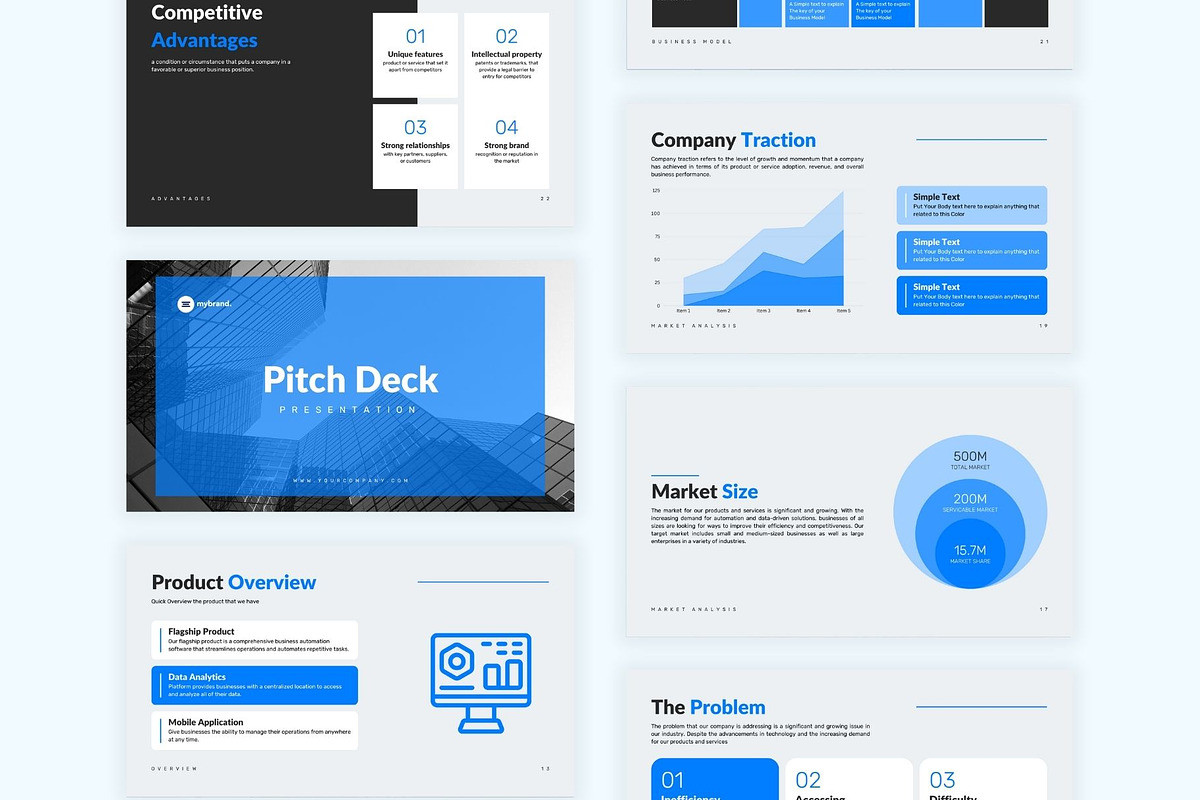 Pitch Deck Presentation Minimalist, a Presentation Template by Jogiia Digital (Photo 6 of 6)