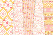 Sweet Aztec Digital Paper, a Texture Graphic by Avenie Digital (Thumbnail 2 of 4)