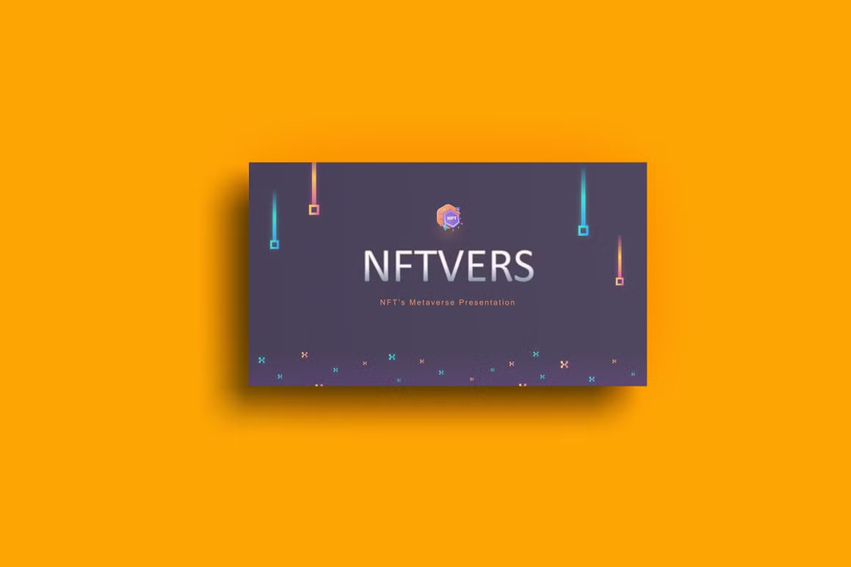 Metaverse Theme Powerpoint Template, a Presentation Template by GearShift (Photo 2 of 7)