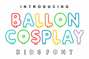 BALLON COSPLAY - PLAYFULL FONT, a Symbol Font by Fourteen Letter (Thumbnail 1 of 7)