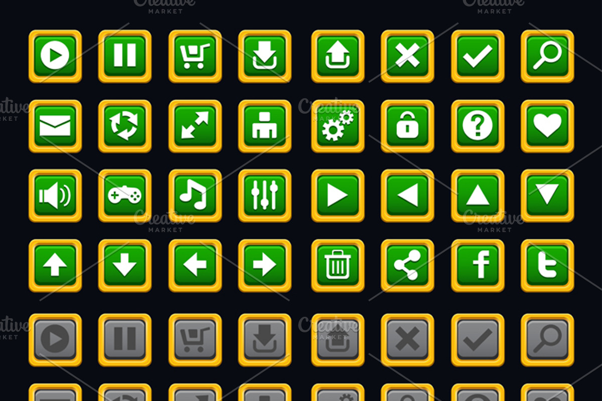 Medieval Game GUI Pack, a Texture Illustration by Saranai Store (Photo 4 of 10)
