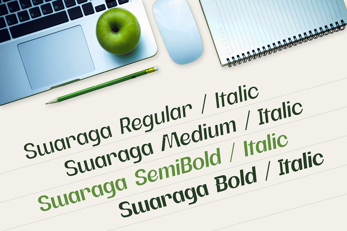Swaraga - Modern Corporate Display, a Sans Serif Font by Lettertype Studio (Photo 4 of 13)
