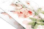 Watercolor Roses Vintage Overlays, an Illustration by ephemoire (Thumbnail 8 of 8)