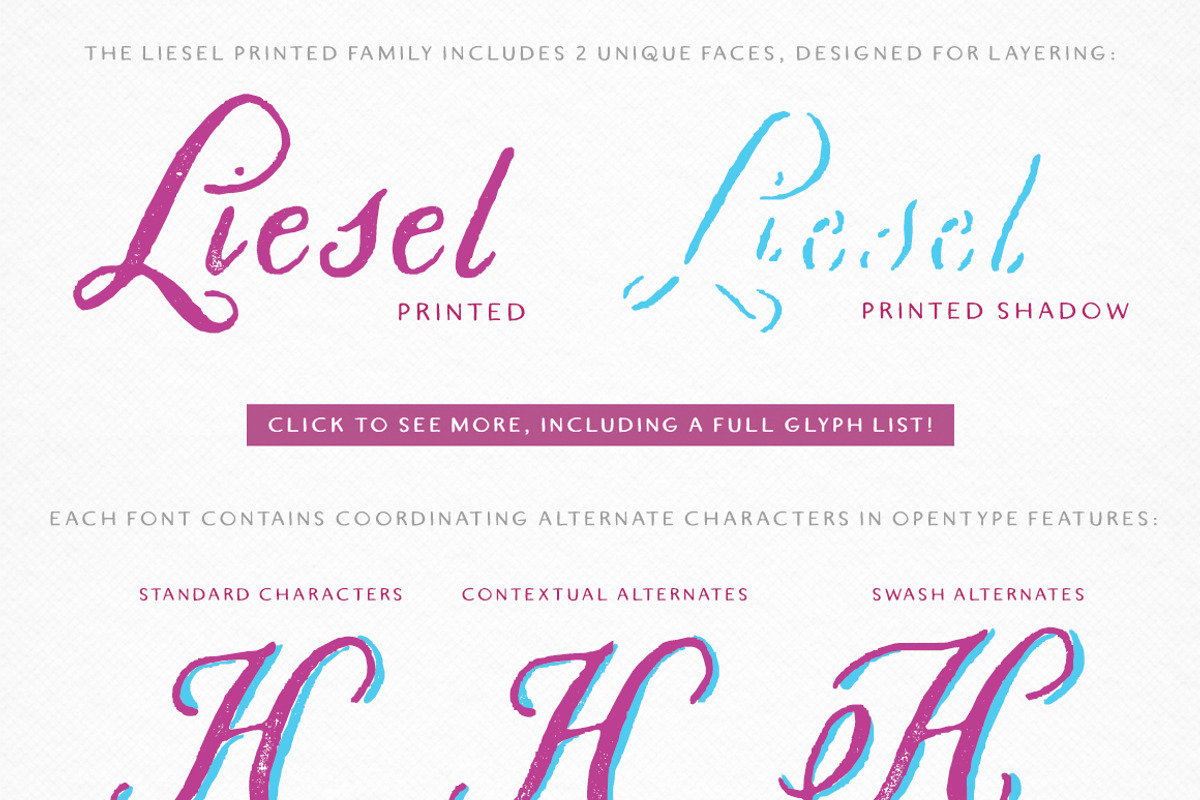 Liesel Printed Family preview 2