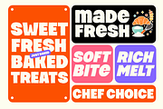 Pastry Bites - Bold Handwritten Font, a Sans Serif Font by Say Studio (Thumbnail 2 of 10)