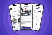 Zenna - Gym & Fitness Tracker App, an App Template by twinstd (Thumbnail 4 of 5)