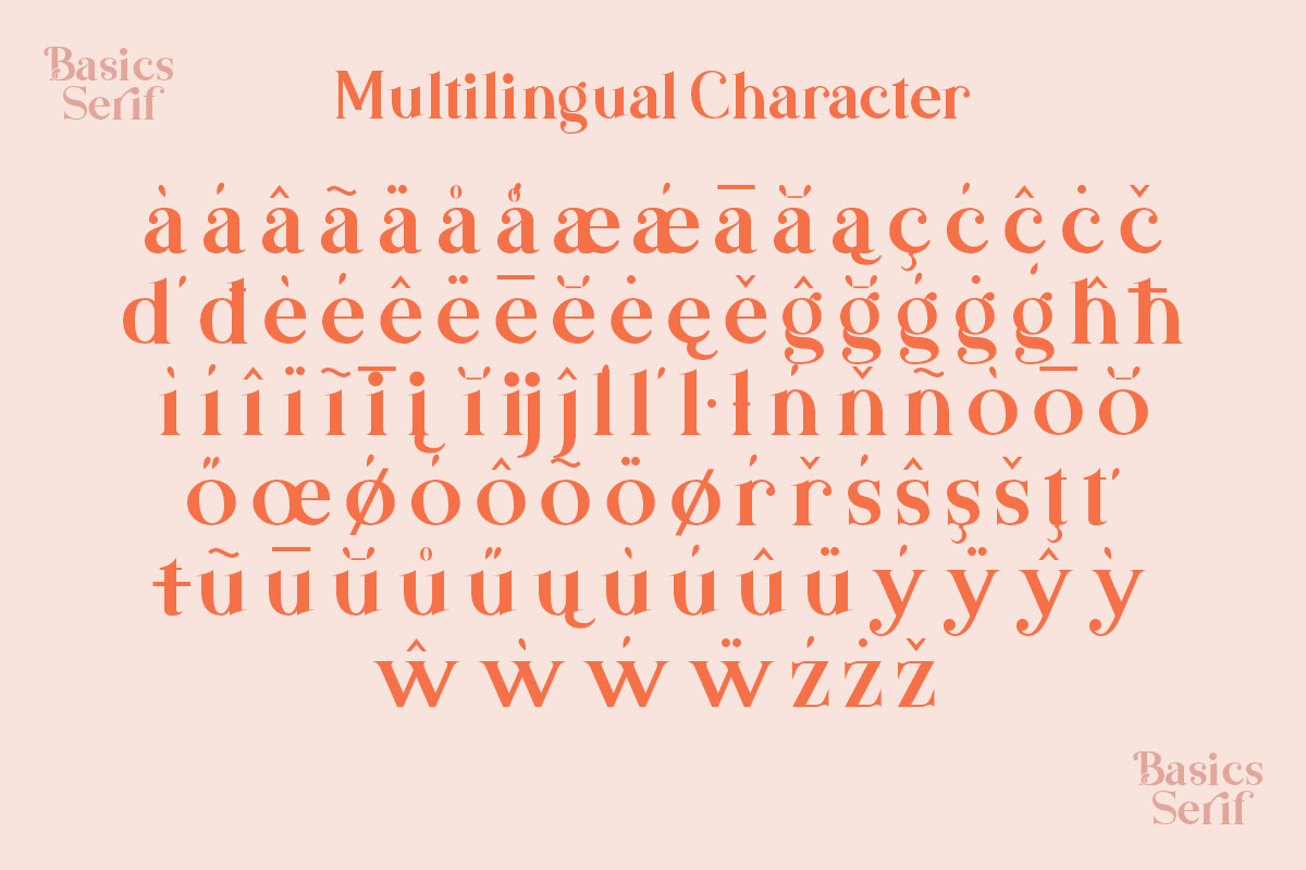 Basics Serif Font - 30% OFF, a Serif Font by Youthlabs Studio (Photo 24 of 25)
