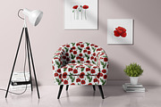 Graphic poppies. Vector set., a Pattern Graphic by TaityG (Thumbnail 10 of 12)