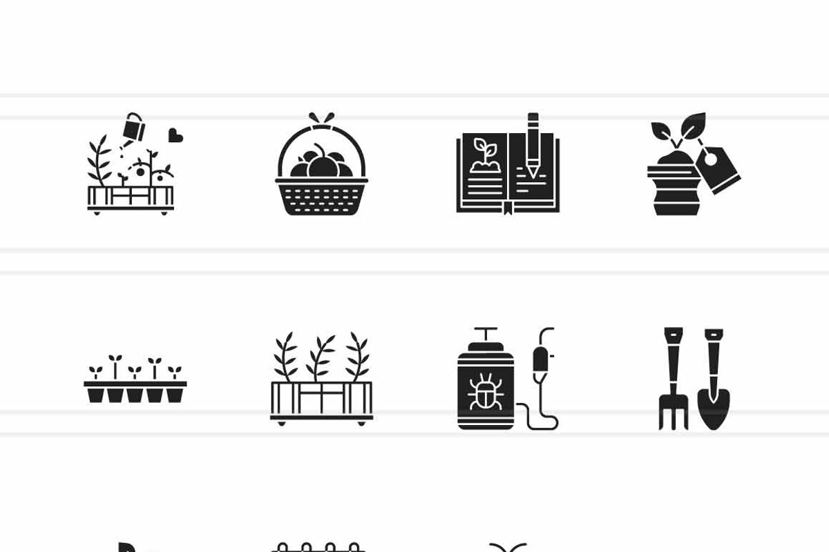 Urban Gardening & Balcony Farming, a Solid Icon by IconBunny (Photo 2 of 2)