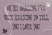 Lottie Mae Retro Display Font, a Handwritten Font by The October Creative (Thumbnail 6 of 8)