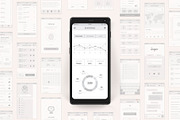 Wireframes and Sitemaps Bundle, a Wireframe Template by Sargatal (Thumbnail 12 of 17)