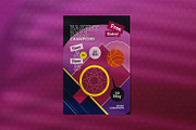 Basket Ball Champ - Poster Template, a Poster Template by StreaksideStd (Thumbnail 4 of 4)