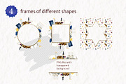 Shabbat Shalom Ceremony Clipart, a Decorative Illustration by Elena Malgina Clipart (Thumbnail 4 of 9)