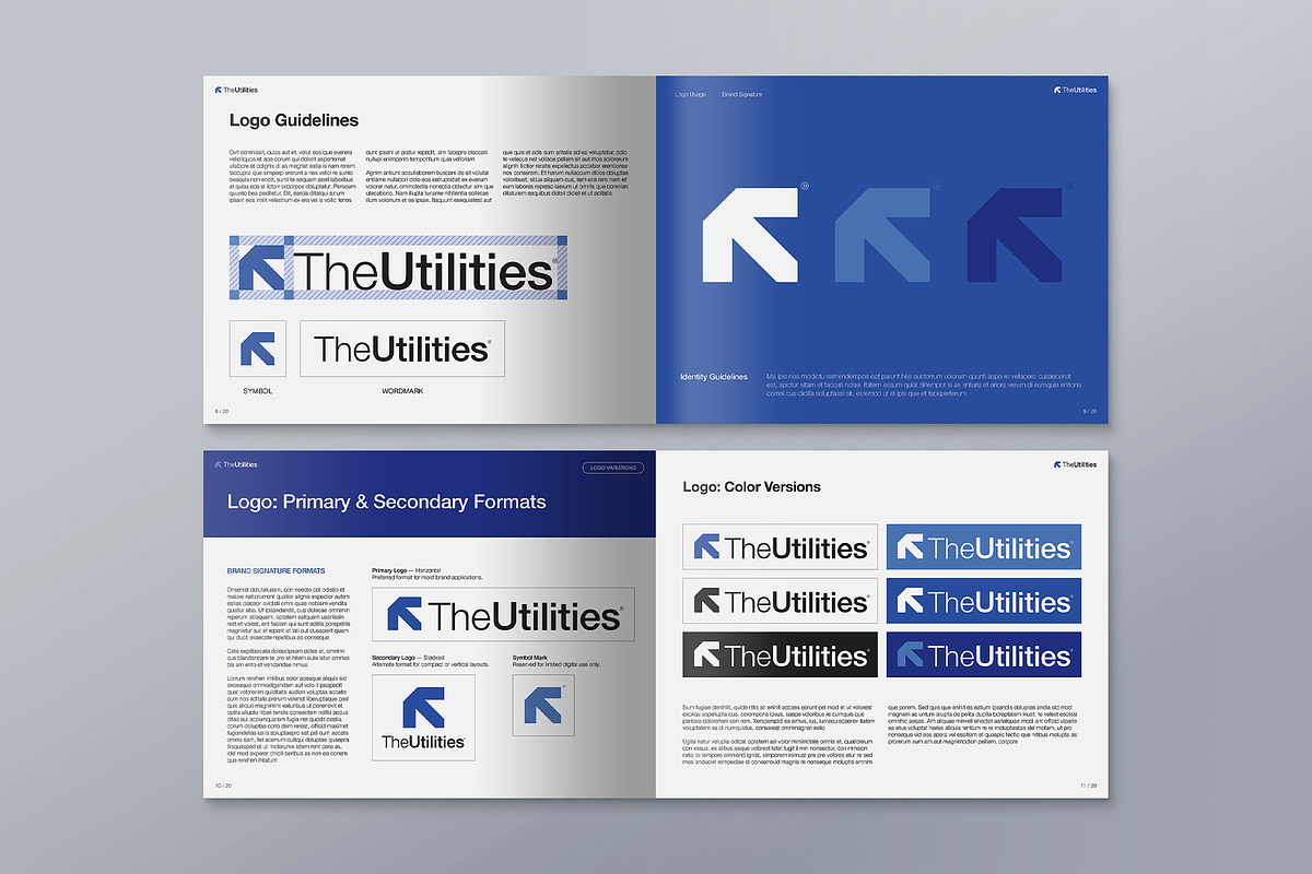 Brand Guidelines Brochure Template, a Brochure Template by BrandPacks (Photo 4 of 7)