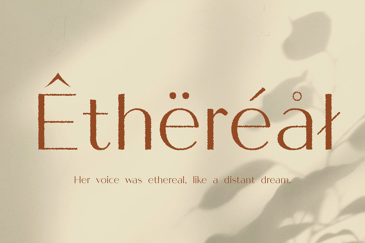 Mikea Rough, a Sans Serif Font by Craft Supply Co. (Photo 5 of 8)