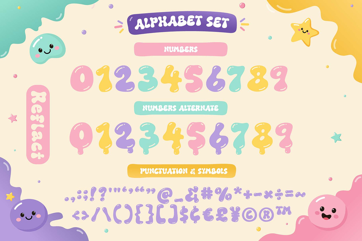 Gooey Smile Font, a Handwritten Font by KengGraphic (Photo 12 of 13)