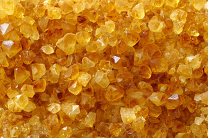 Citrine crystal cluster texture, a Nature Photo by Mockup Bureau