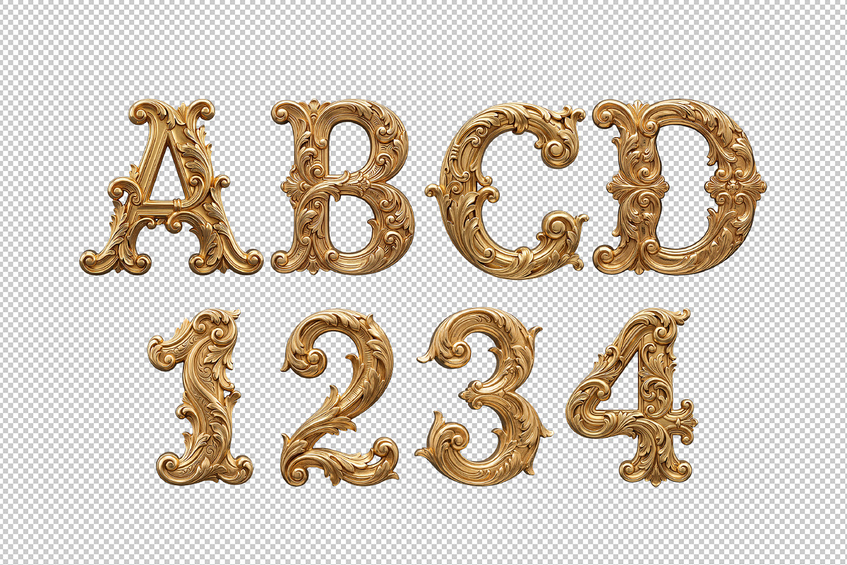Golden Rococo Font, a Serif Font by Handmadefont (Photo 14 of 15)