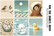 For the Baby's Room, a Decorative Illustration by Digital Art Creations (Thumbnail 2 of 10)