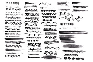 65 Art Aquarel Brushes Pack