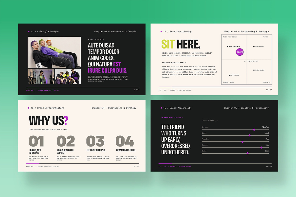 Brand Strategy Presentation Template, a Presentation Template by BrandPacks (Photo 5 of 7)