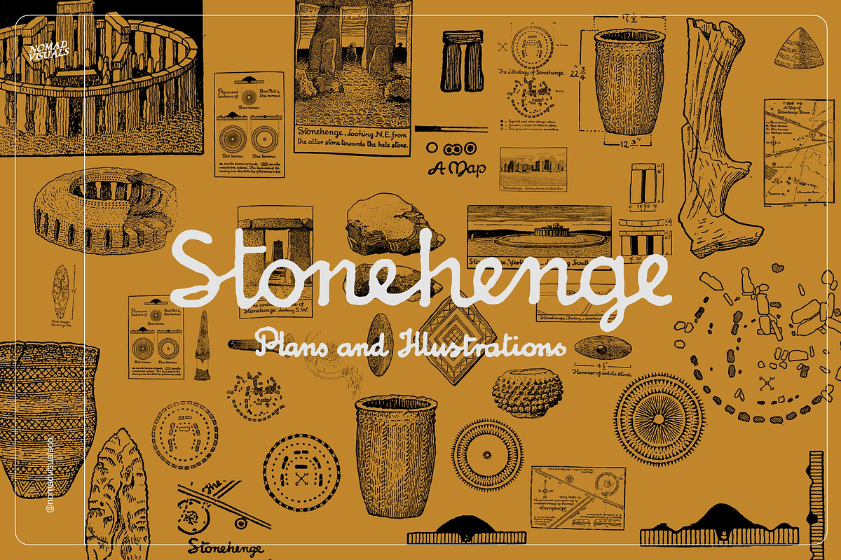 Stonehenge - Illustrations and Plans, an Illustration by Nomad Visuals (Photo 7 of 14)