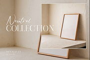 Frame Mockup Bundle - Neutral & Warm, a Household Mockup by The White Space Co. (Thumbnail 4 of 9)