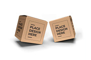 Square Box Packaging Mockup Template, a Packaging Mockup by DesignRushMarket (Thumbnail 7 of 11)