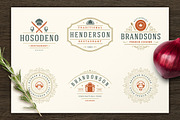 Restaurant Logos & Badges Bundle, a Branding & Logo Template by Vasya Kobelev (Thumbnail 36 of 54)