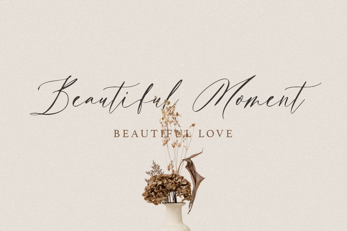 Bitter Love - Modern Calligraphy, a Script Font by Bale Type (Photo 6 of 10)