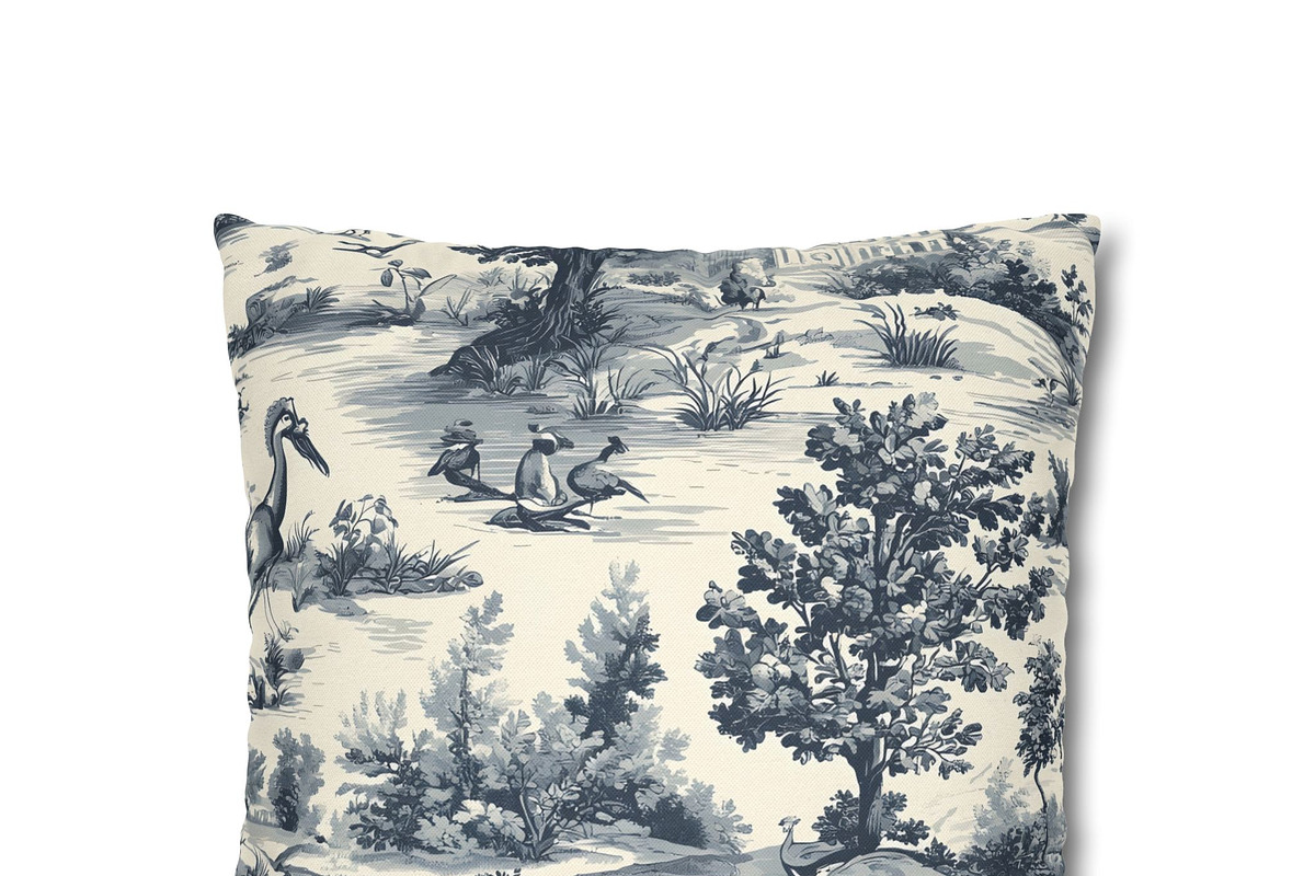 Toile De Jouy Safari Seamless Patter, a Pattern Graphic by elfy creative (Photo 2 of 3)