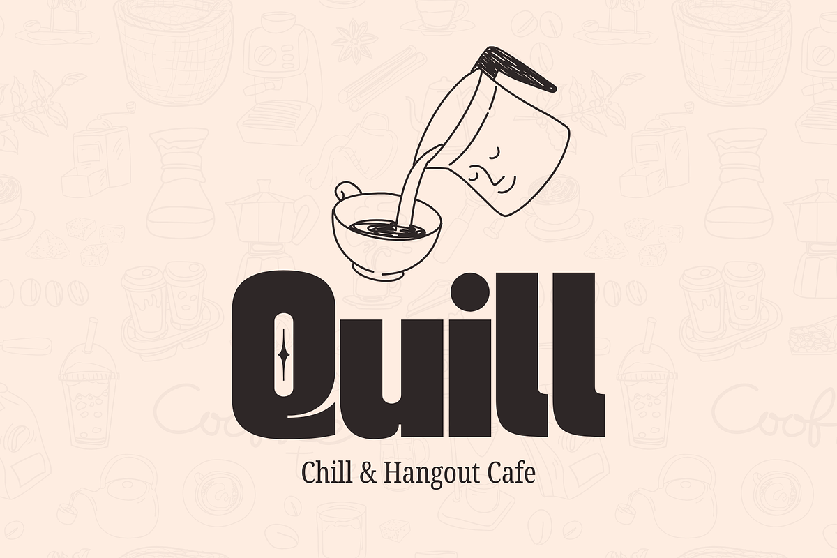 Quinia Retro - Boldextrude Food Font, a Sans Serif Font by Nirmana Visual (Photo 8 of 15)