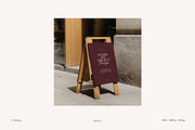 A1 Wooden A-Frame Sign Mockup, an Advertising Mockup by nkate (Thumbnail 4 of 4)