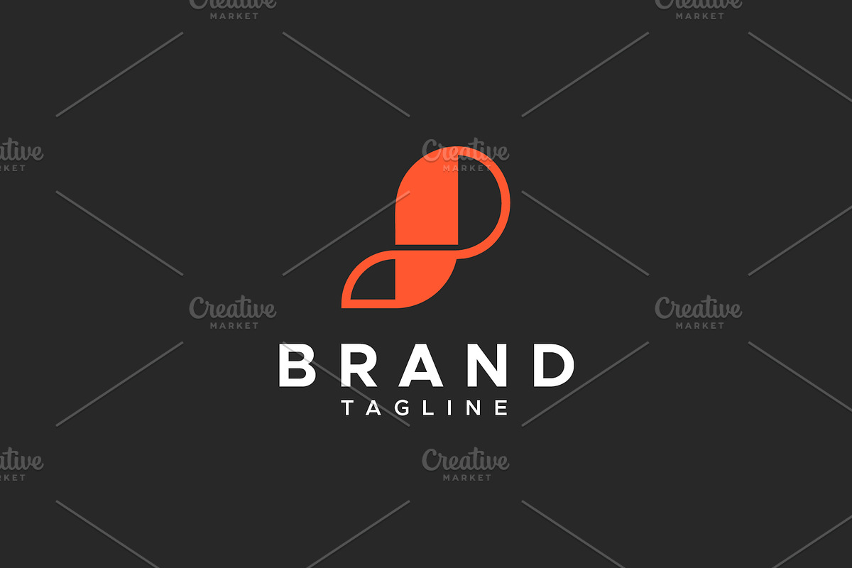Letter P or PJ minimal logo design, a Branding & Logo Template by Amadul11 (Photo 2 of 5)