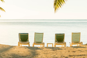 Tropical Holiday Beach Banner, a Holiday Photo by THP Creative