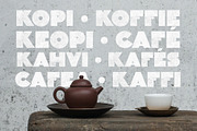 Kofffi | SVG vintage font, a Sans Serif Font by Drawwwn (Thumbnail 2 of 9)